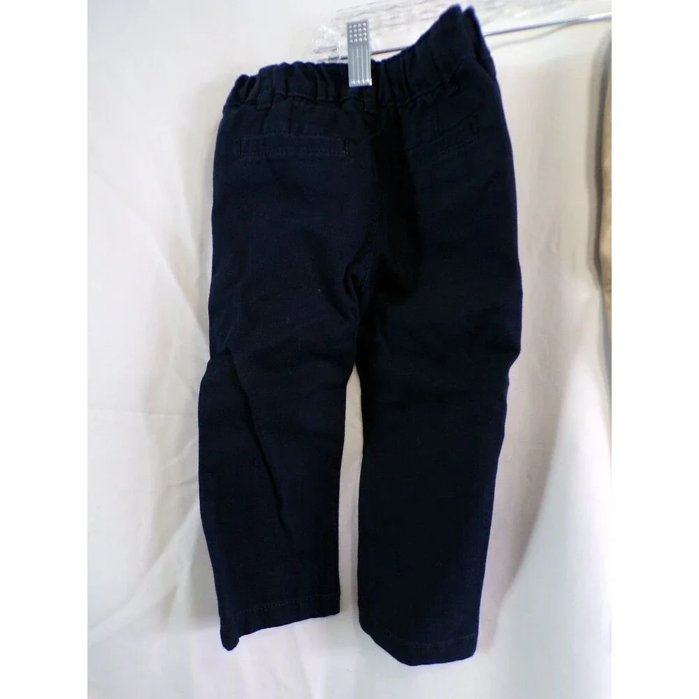 The Children's Place Baby Pants 9-12 Months Khaki Navy 3020018 100% Cotton
